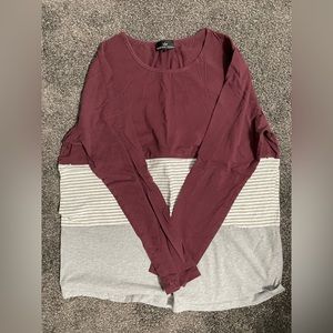 Nursing queen long sleeve zipper top